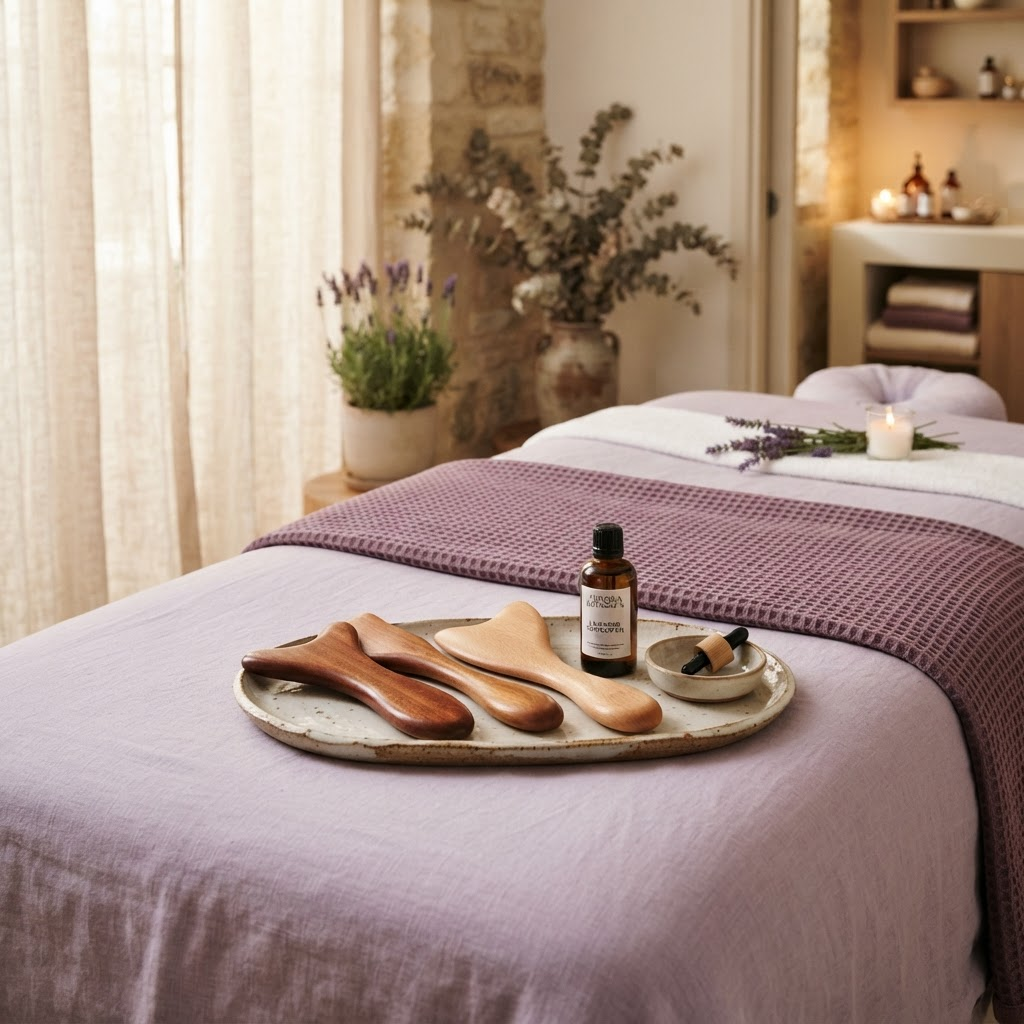 Massagem com Pantalas no Toque de Luz